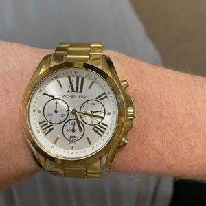 MICHAEL KORS Gold Bradshaw Watch